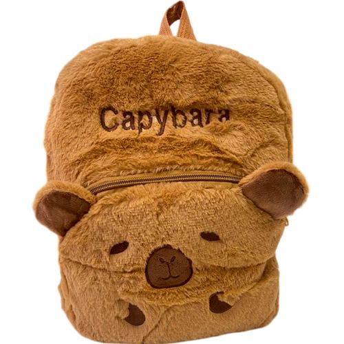 Mochila De Capibara Con Cara De Capibara