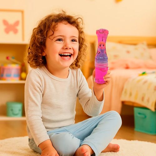 Slime Magic Crystal De Princesa Rubia Vestido Celeste