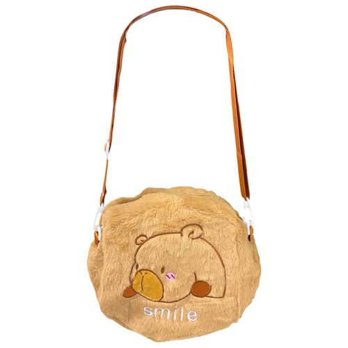 Cartera De Capibara Con La Palabra Smile