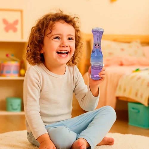 Slime Magic Crystal De Princesa Pelo Blanco Vestido Celeste