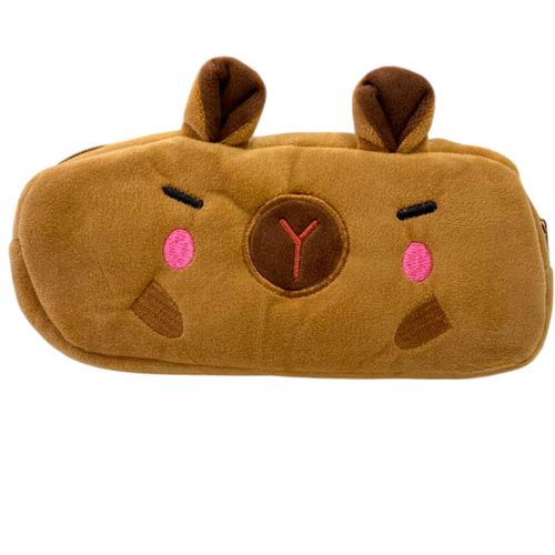 Cartuchera Neceser De Capibara Sonrojado