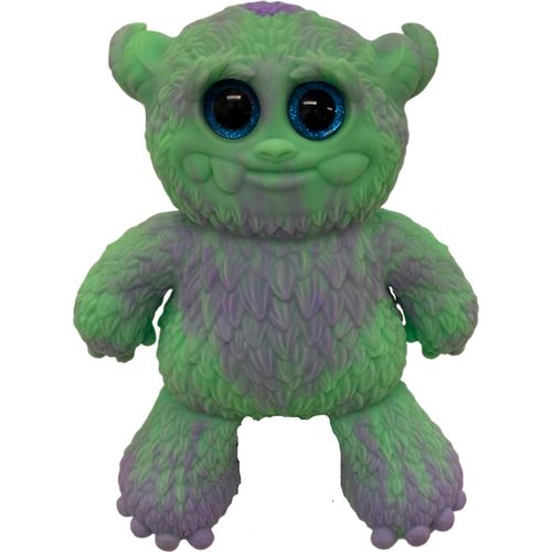 Squishy Monstruo Multicolor Elástico Turquesa Con Lila