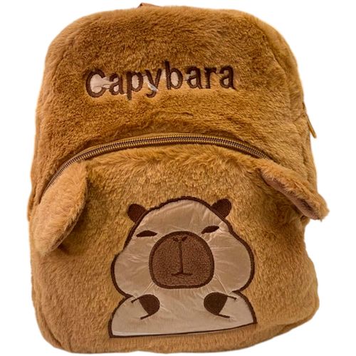 Mochila De Capibara Con Dibujo De Capibara