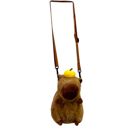 Cartera De Capibara Con Fruta Amarilla