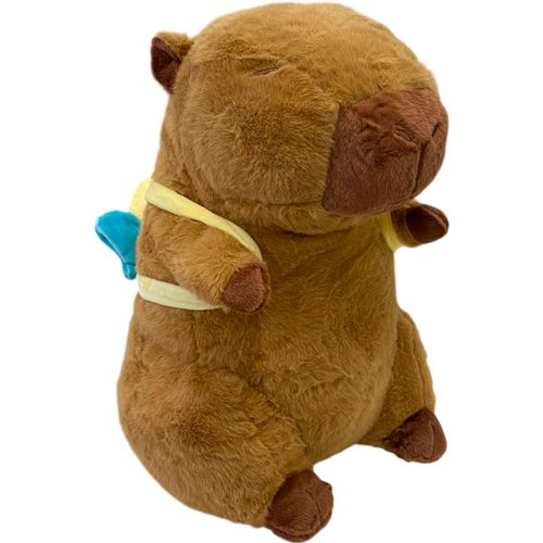 Peluche De Capibara Con Mochila De Abeja