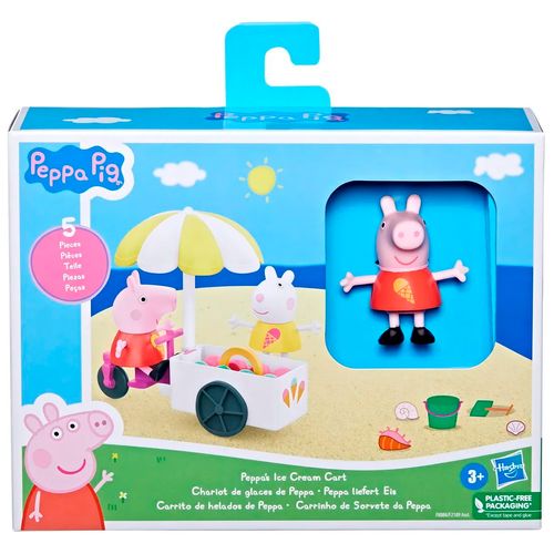 Juego Peppa Pig Playset Carritos De Helados Hasbro