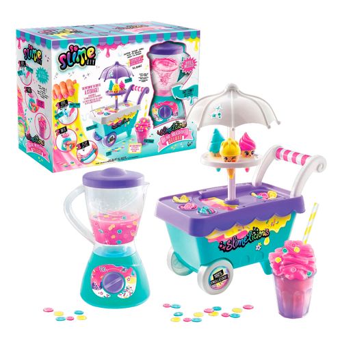 Playset So Slime DIY Slimelicious Fábrica de Milkshakes Deluxe 20 cm