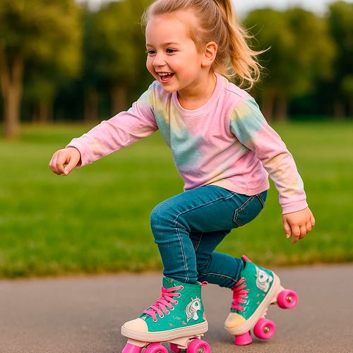 Patines Zapatilla Tiny Unicornio Con Freno Talle 29