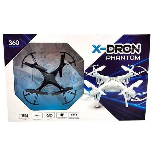 Juguete Drone A Radio Control 360° Negro
