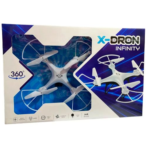 Juguete Drone A Radio Control 360° Blanco