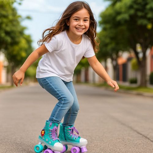 Patines Con Zapatilla Gabby DollHouse Talle 32