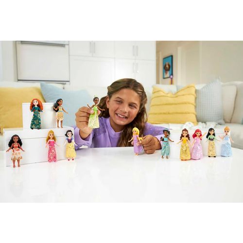 Muñeca Disney Mini Princesas Ariel Vestido Rosa