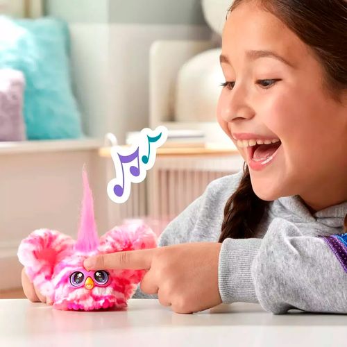 Juguete Furby Furblets Hasbro 10 Cm Bub-Lee Pelo Rosa