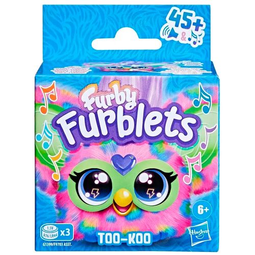 Juguete Furby Furblets Hasbro 10 Cm Too-Koo Pelo Violeta