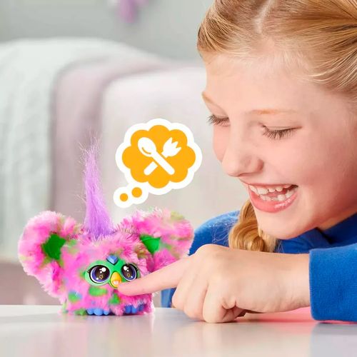 Juguete Furby Furblets Hasbro 10 Cm Too-Koo Pelo Violeta