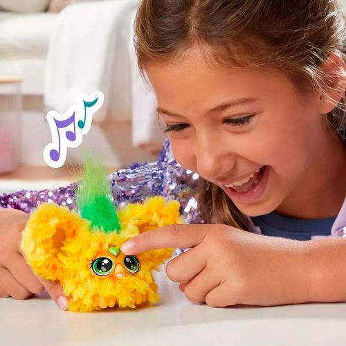 Juguete Furby Furblets Hasbro 10 Cm Hoo-Lah Pelo Verde