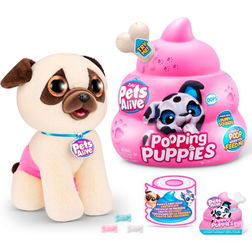 Pets Alive Huevo Sorpresa Popping 30 Cm Beige