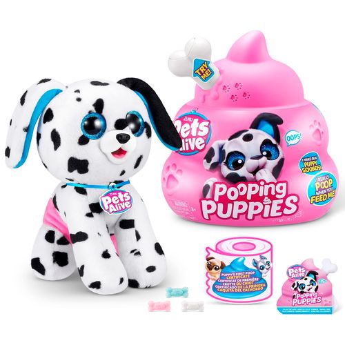 Pets Alive Huevo Sorpresa Popping 30 Cm Blanco