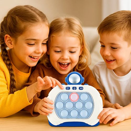 Juego Antiestres Poppit Electronico De Astronauto
