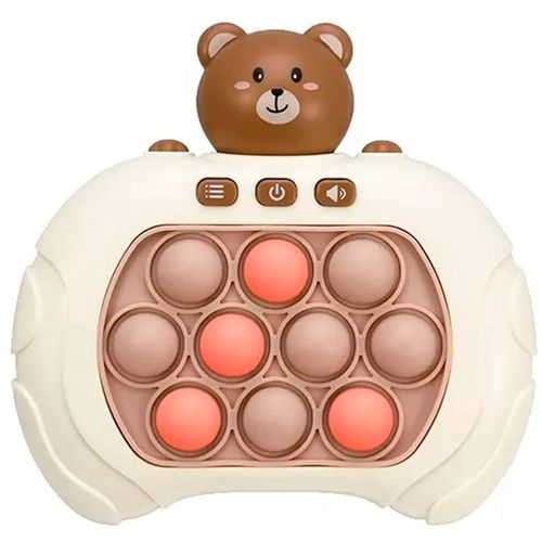 Juego Antiestres Poppit Electronico De Oso