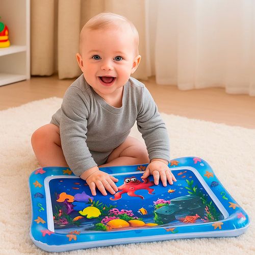 Alfombra De Agua Didáctica Baby Gus Pulpo