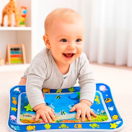 Alfombra De Agua Didáctica Baby Gus Delfín