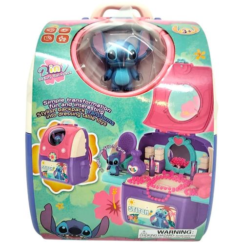 Mochila Valija Con Visor Fashion Bag Stitch Set Fashion
