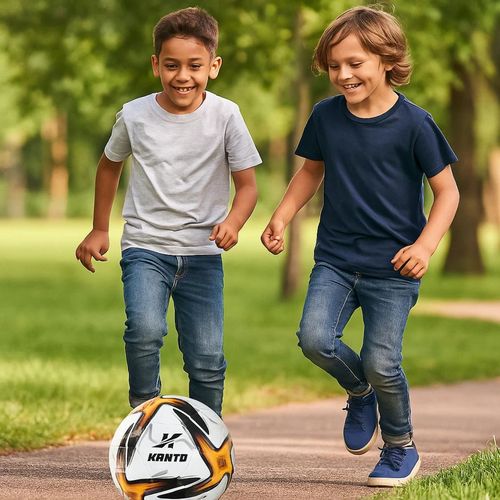 Pelota De Futbol N5 Profesional Cyclon Naranja