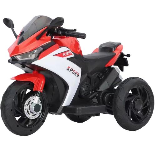 Moto a Bateria GP Race con luz y Sonido Rojo