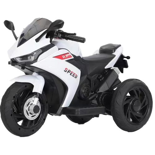 Moto a Bateria GP Race con luz y Sonido Blanco