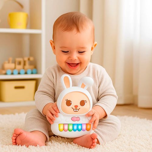 Juguete Musical Rabbit Mon Petite Blanco