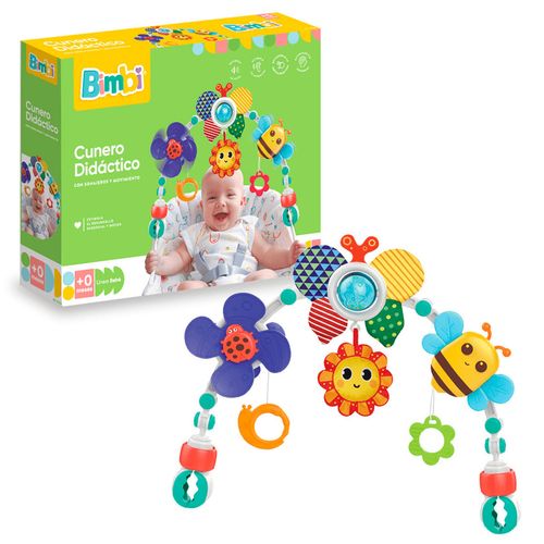 Bimbi Cunero Didáctico con Sonajeros y Movimiento