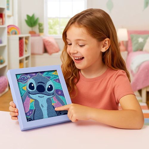 Set De Arte Diamond Art Decora Tus Personajes De Stitch