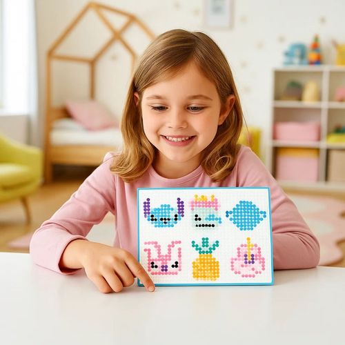 Pixel Wow Kit Crea Llaveros Y Figuras De Stitch