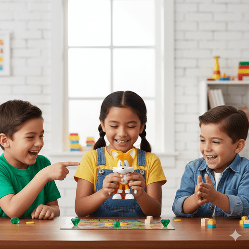 Figura Articulada Sonic The Headgehog De Tails 10 Cm