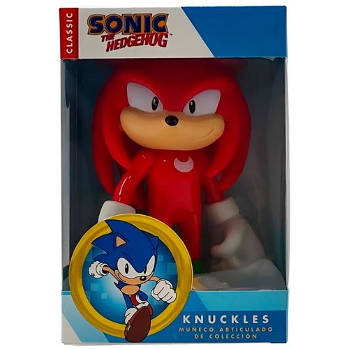 Figura Articulada Sonic The Headgehog De Knuckles 17 Cm