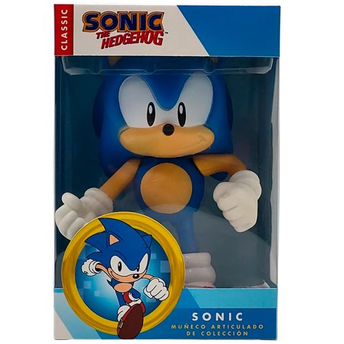 Figura Articulada Sonic The Headgehog De Sonic 36 Cm