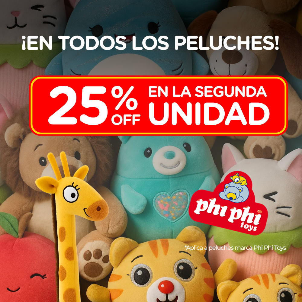 25% Segunda Unidad Peluches
